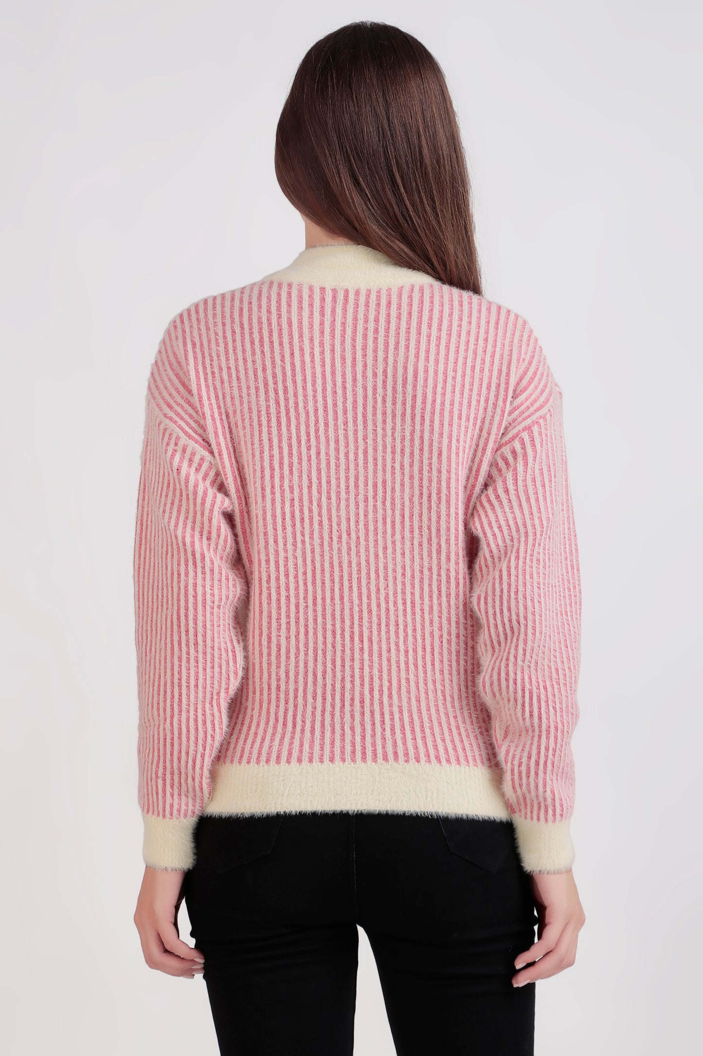Women's Crop Wool Sweater - Soft & Warm Pullover | Just Be Creative