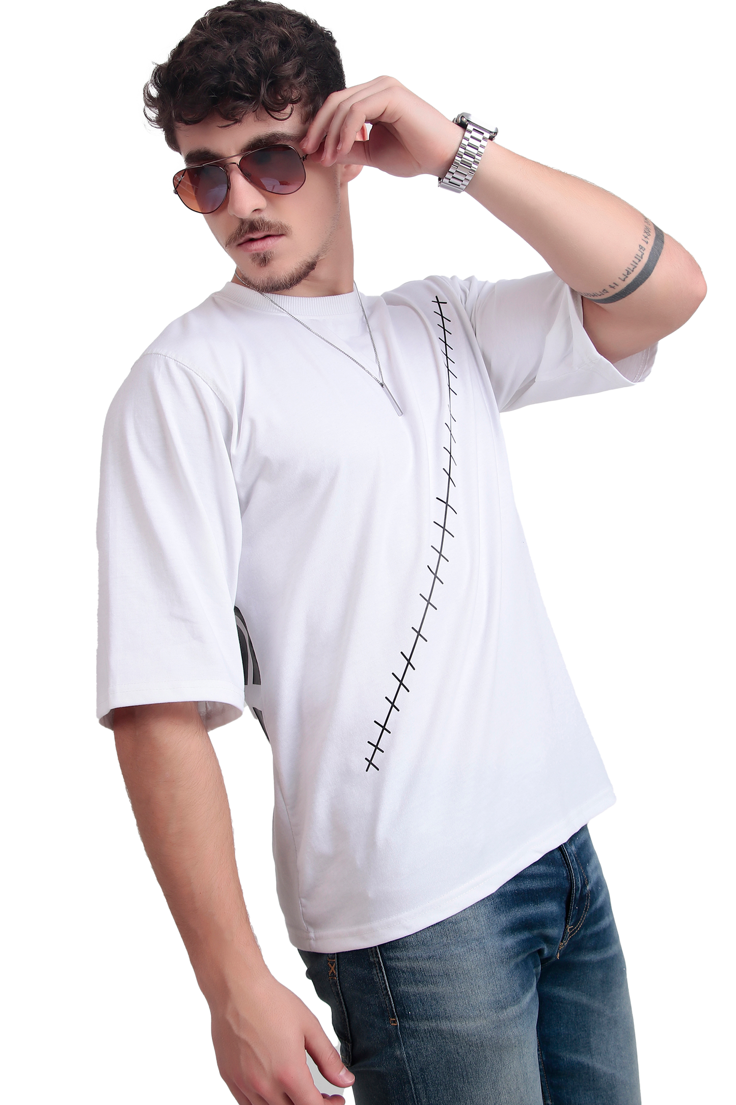 ALPHA-BETA Zoro - One Piece Anime T-Shirt | Unisex Oversized Fit | “Nothing Happened”